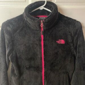 The North Face Osito black full zip fleece light jacket women’s size XS